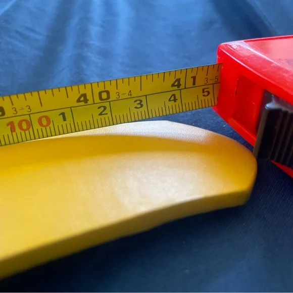 Yellow leather belt - Picture 3 of 4